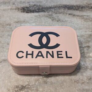 Pink Travel Jewelry Box